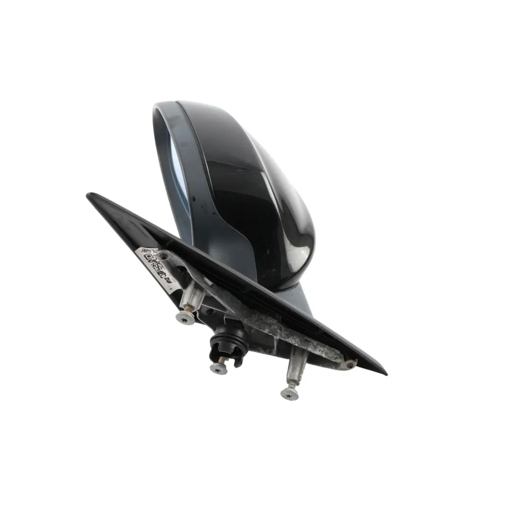 BMW E90 E91 Heated Left Wing Mirror N/S 5 Pins Black Sapphire Metallic 475 - SKU RHD-7189947-BS2 - Part number 7189947