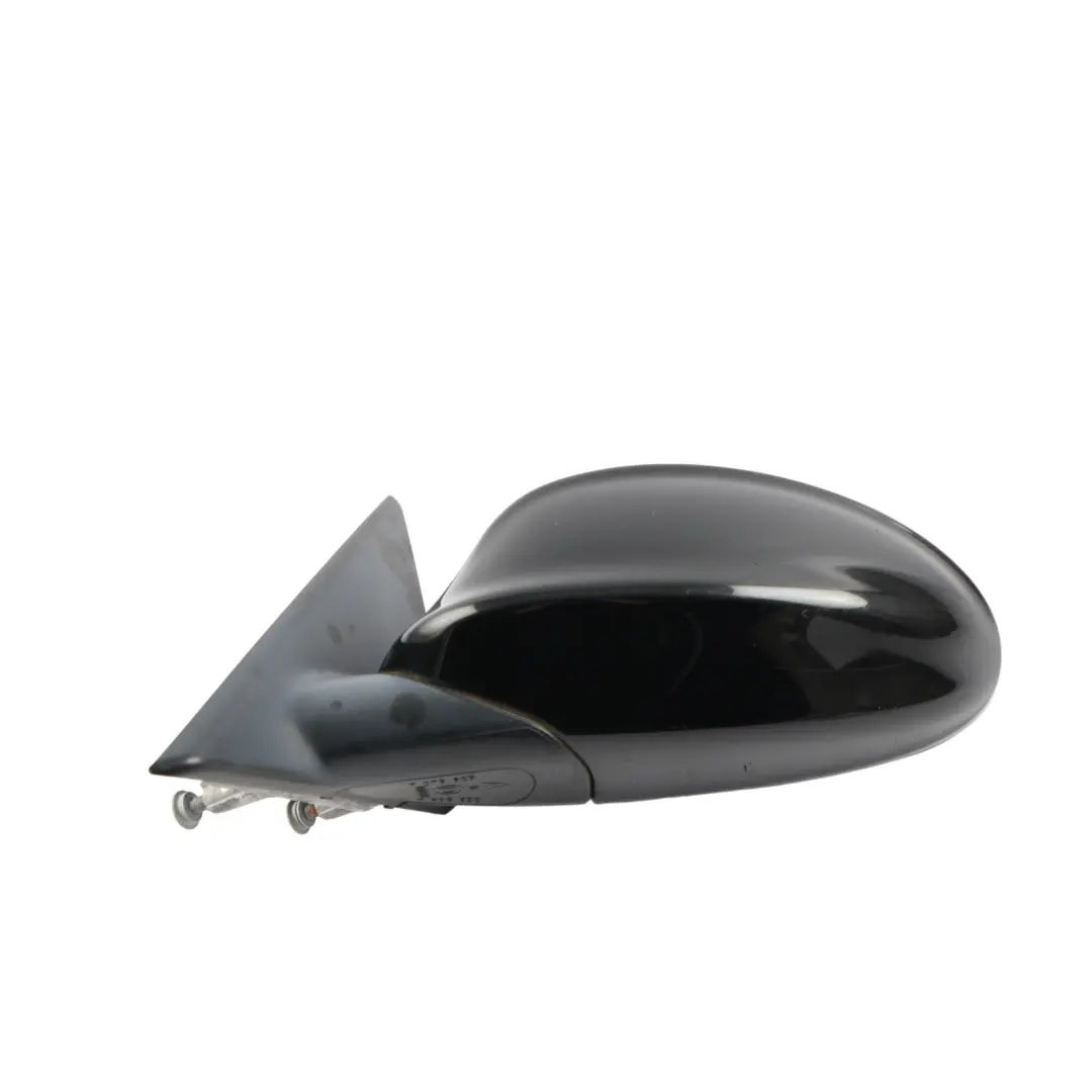 BMW E90 E91 Heated Left Wing Mirror N/S 5 Pins Black Sapphire Metallic 475 - SKU RHD-7189947-BS2 - Part number 7189947