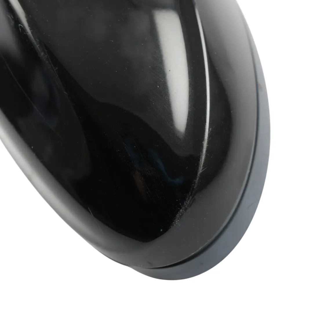 BMW E90 E91 Heated Left Wing Mirror N/S 5 Pins Black Sapphire Metallic 475 - SKU RHD-7189947-BS2 - Part number 7189947