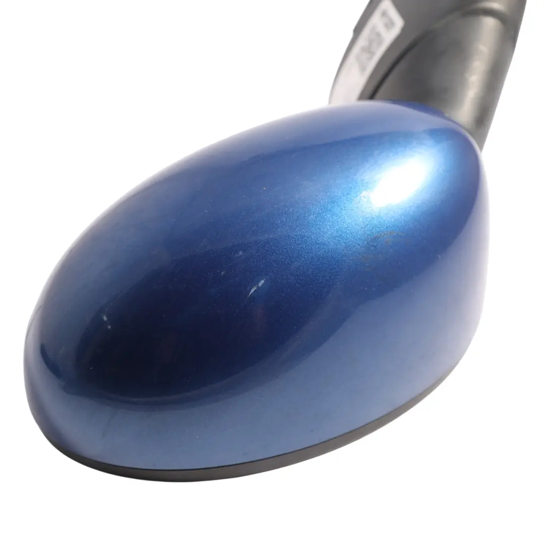 Wing Mirror Mini Cooper R50 R52 R53 Left Door N/S Lightning Blue Metallic A63 to with Part number 7192471 Wing Mirror Mini Cooper R50 R52 R53 Left Door N/S Lightning Blue Metallic A63 - SKU RHD-7192471-LB - Part number 7192471