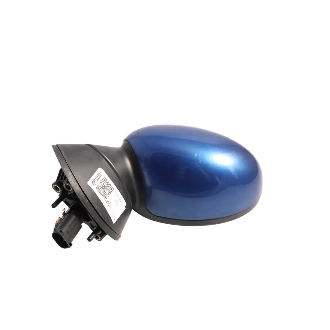 Wing Mirror Mini Cooper R50 R52 R53 Left Door N/S Lightning Blue Metallic A63 to with Part number 7192471 Wing Mirror Mini Cooper R50 R52 R53 Left Door N/S Lightning Blue Metallic A63 - SKU RHD-7192471-LB - Part number 7192471