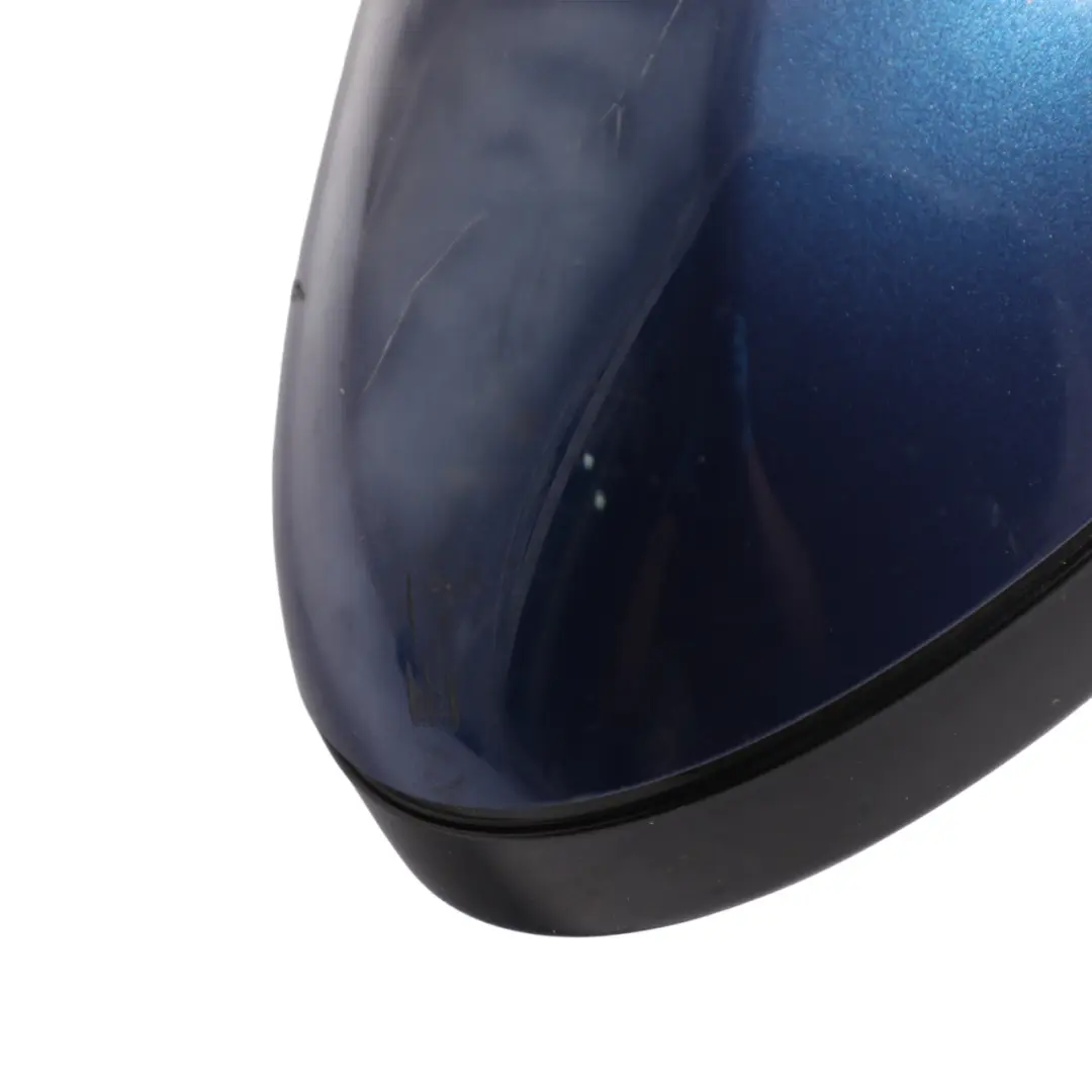 BMW E87 M Sport High Gloss Heated Left Wing Mirror N/S Le Mans Blau Blue 381 - SKU RHD-7234223-LMB1 - Part number 7234223