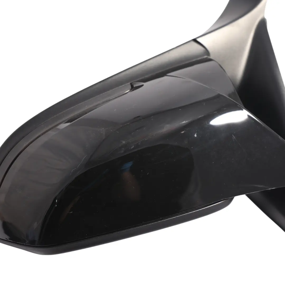 BMW F20 Wing Mirror Heated Door Left N/S Outside Black 6 Pins M2 Look - SKU RHD-7242703-BLK1 - Part number 7242703