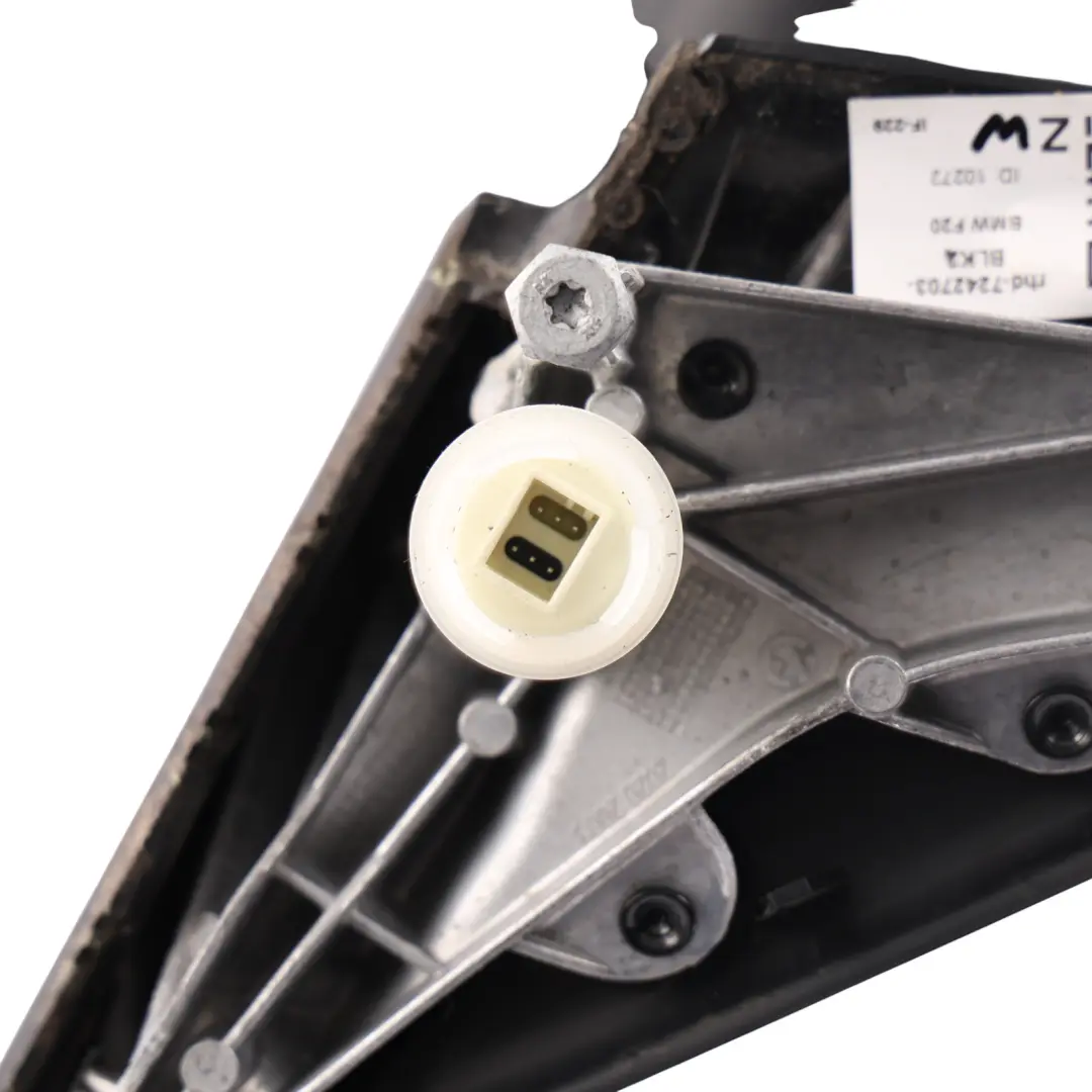 BMW F20 Wing Mirror Heated Door Left N/S Outside Black 6 Pins - SKU rhd-7242703-BLK2 - Part number 7242703