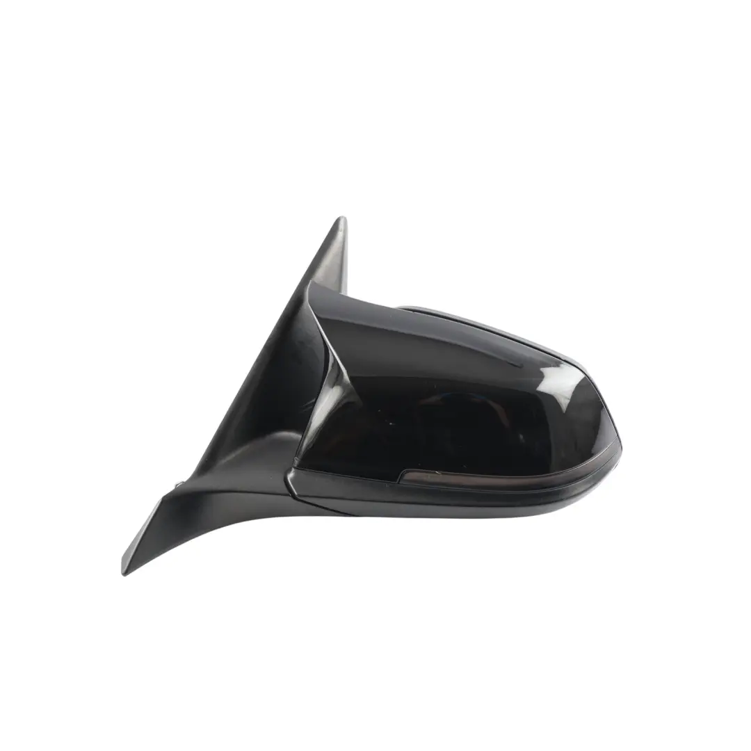 BMW F20 Wing Mirror Heated Left N/S Schwarz 2 Black 668 6 Pins - SKU RHD-7242703-SCH4 - Part number 7242703