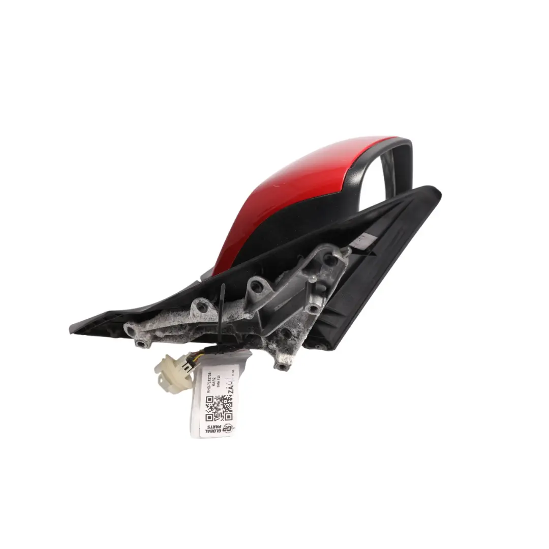 BMW F20 Wing Mirror Heated Right O/S Outside 6 Pins Karmesinrot Red A61 - SKU RHD-7242704-KAR2 - Part number 7242704