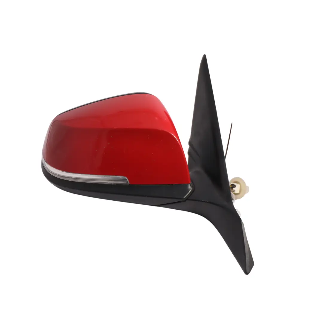 BMW F20 Wing Mirror Heated Right O/S Outside 6 Pins Karmesinrot Red A61 - SKU RHD-7242704-KAR2 - Part number 7242704