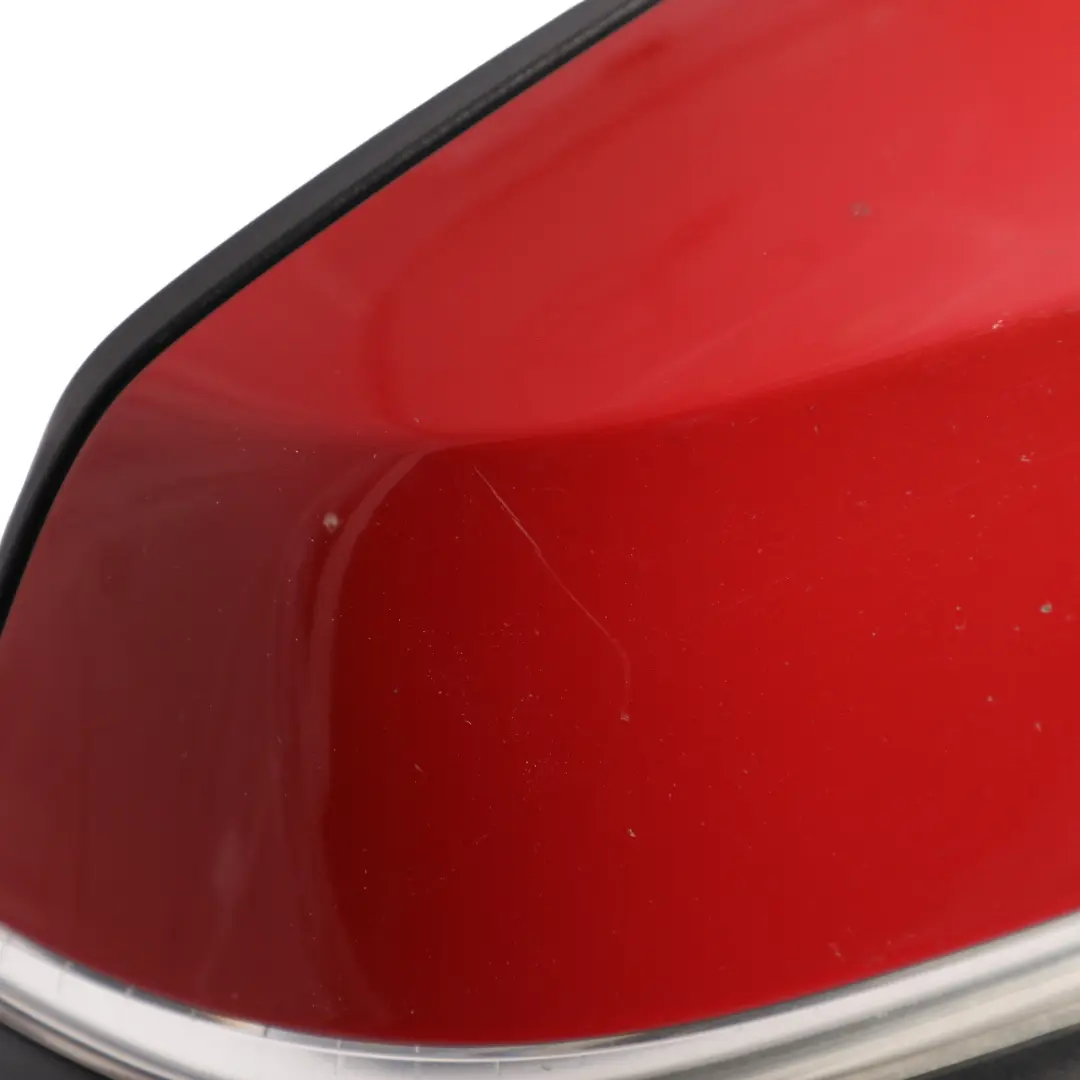 BMW F20 Wing Mirror Heated Right O/S Outside 6 Pins Karmesinrot Red A61 - SKU RHD-7242704-KAR2 - Part number 7242704