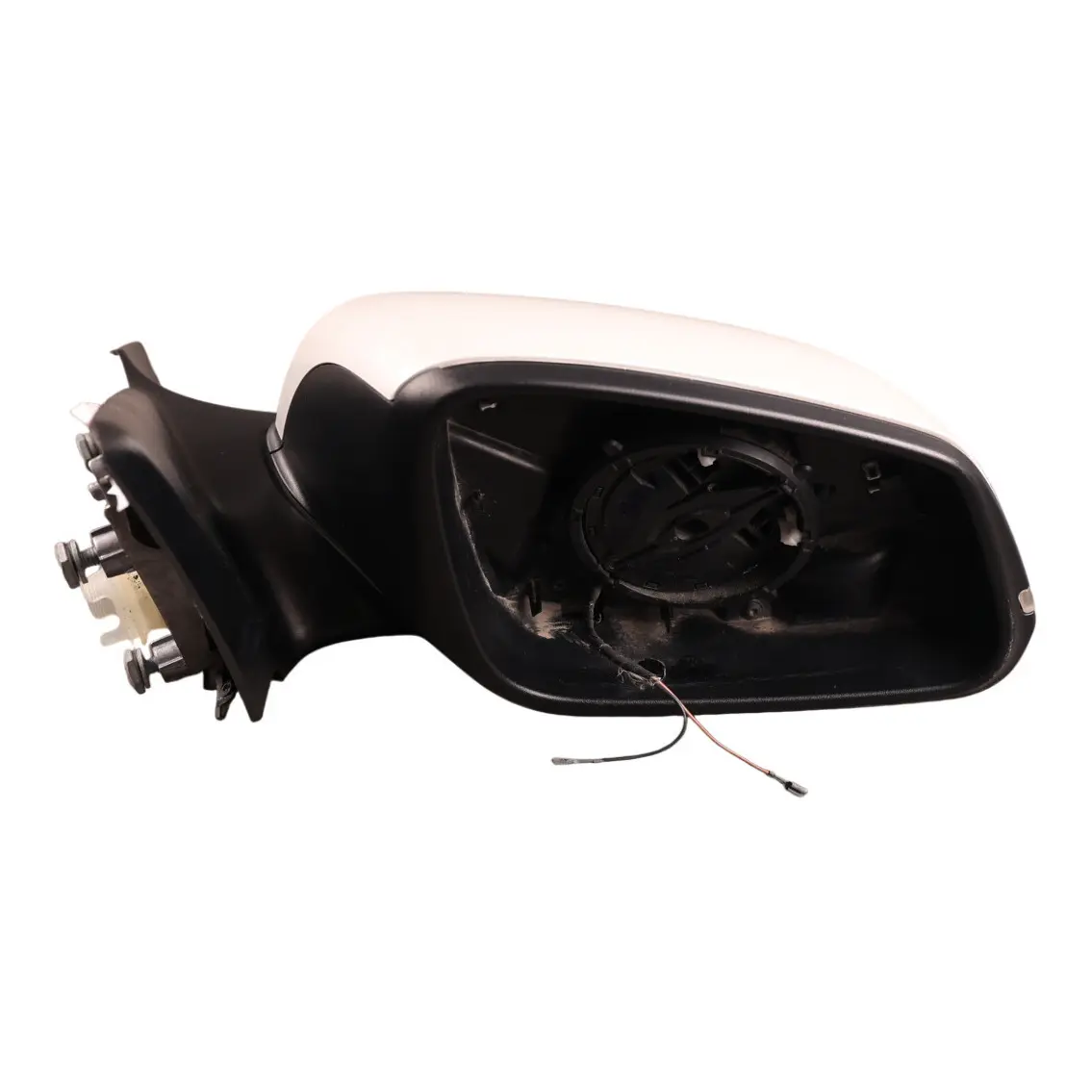 BMW F20 Wing Mirror Heated Right O/S Outside 6 Pins Mineral White Metallic A96