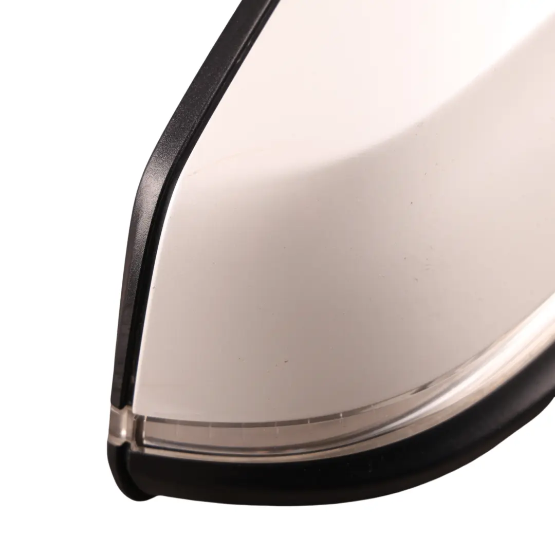 BMW F20 Wing Mirror Heated Right O/S Outside 6 Pins Mineral White Metallic A96 - SKU RHD-7242704-MW1 - Part number 7242704