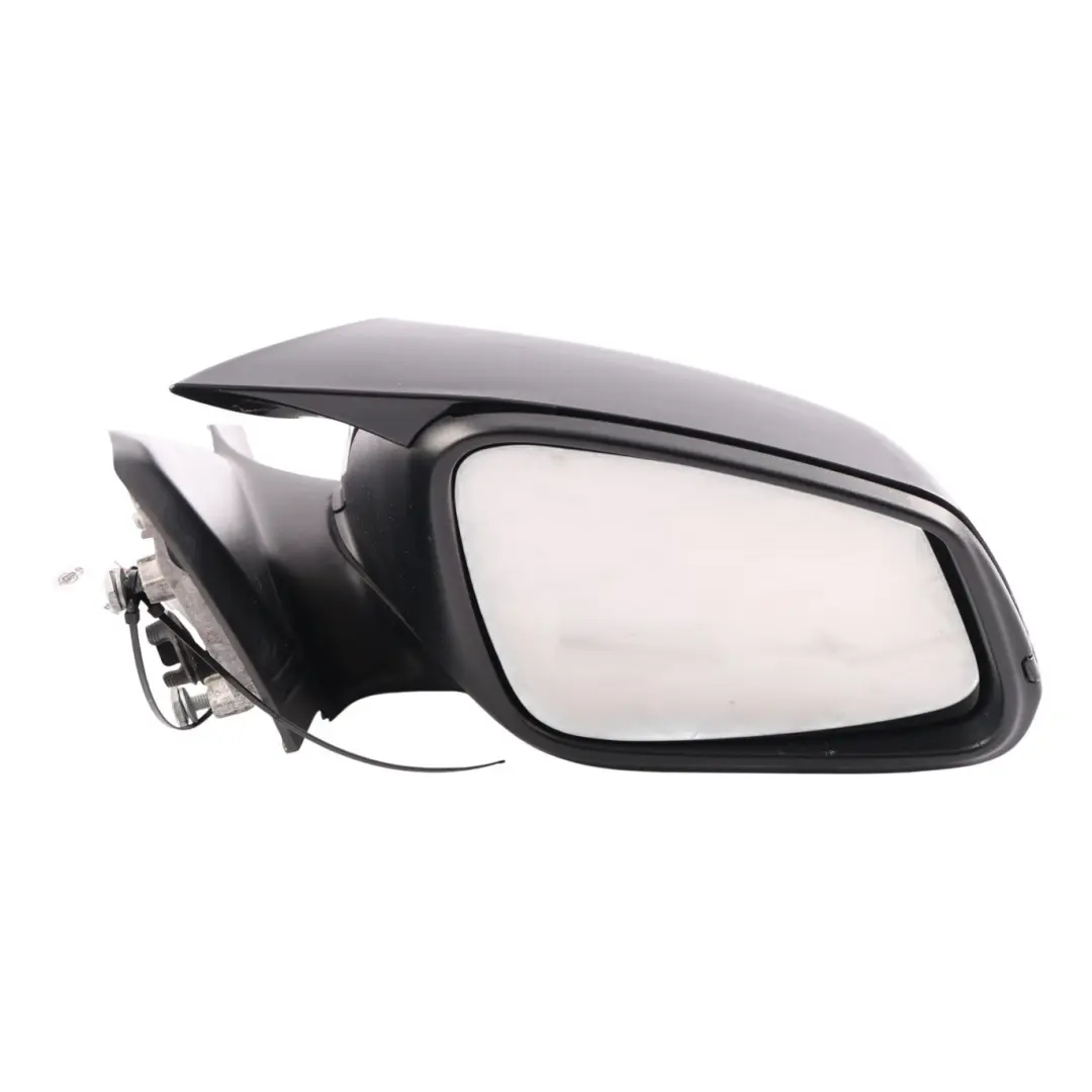 BMW F20 LCI Door Wing Mirror Heated Right O/S Schwarz 2 Black 668 - SKU RHD-7242704-SCH3 - Part number 7242704