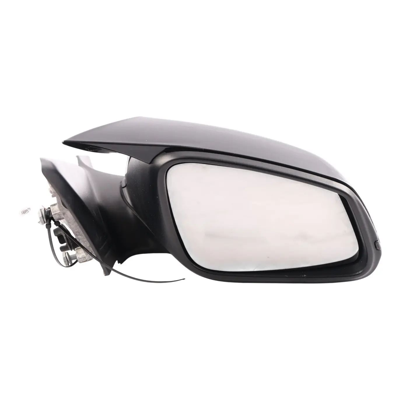 BMW F20 LCI Door Wing Mirror Heated Right O/S Schwarz 2 Black 668