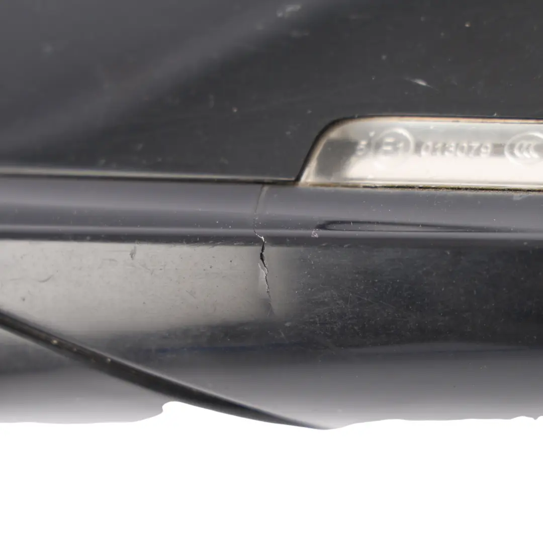 BMW F20 Wing Mirror Door Left Heated N/S High Gloss Black Sapphire Metallic 475 - SKU RHD-7242779-BS1 - Part number 7242779
