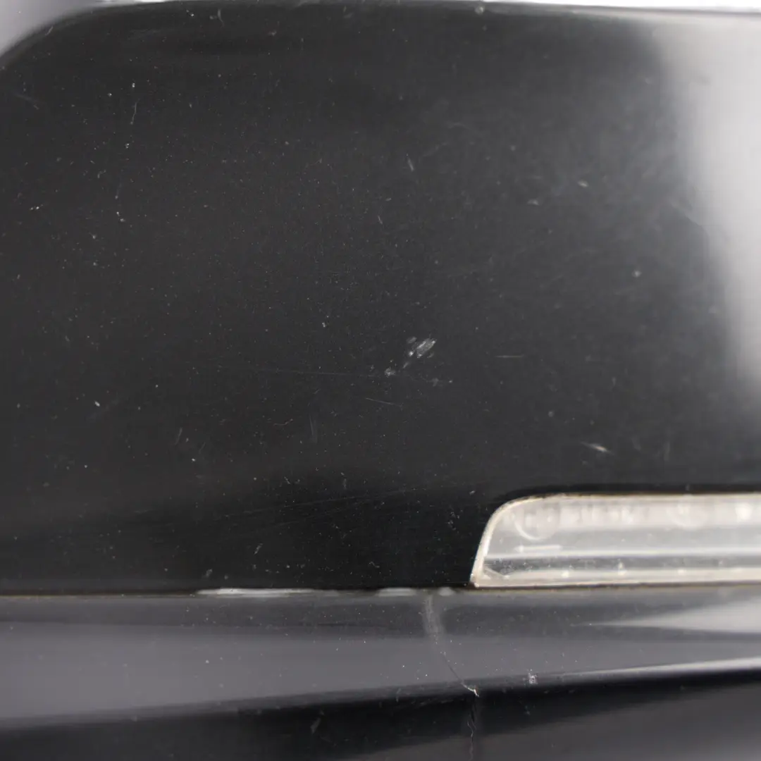 BMW F20 Wing Mirror Door Left Heated N/S High Gloss Black Sapphire Metallic 475 - SKU RHD-7242779-BS1 - Part number 7242779