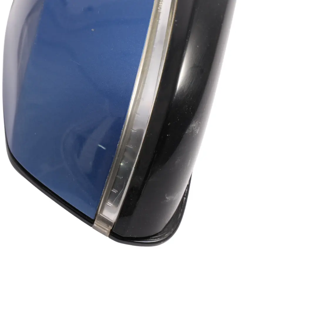 BMW F20 Wing Mirror Door Right O/S Heated High Gloss 6 Pins Estoril Blue - B45 - SKU RHD-7242780-EB-1 - Part number 7242780-EB