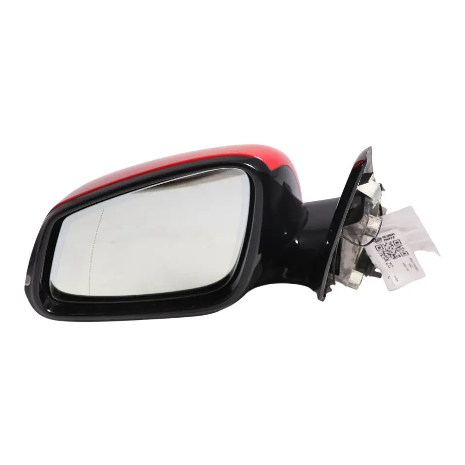 BMW 1 F20 Side View Wing Mirror Auto Dip 5 Pin Heated Left N/S Karmesinrot - A61