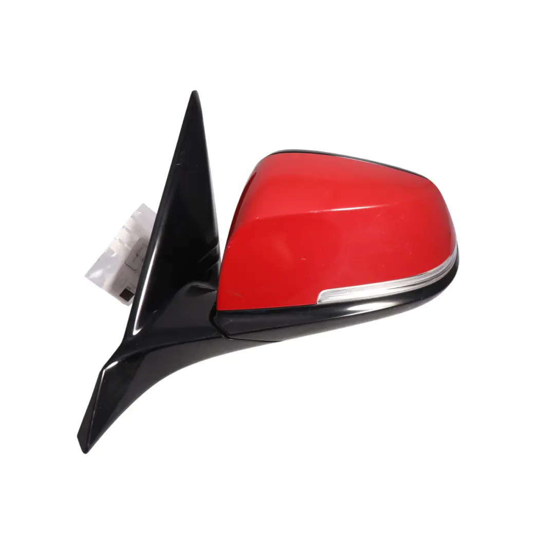 BMW 1 F20 Side View Wing Mirror Auto Dip 5 Pin Heated Left N/S Karmesinrot - A61 - SKU RHD-7242823-KAR - Part number 7242823