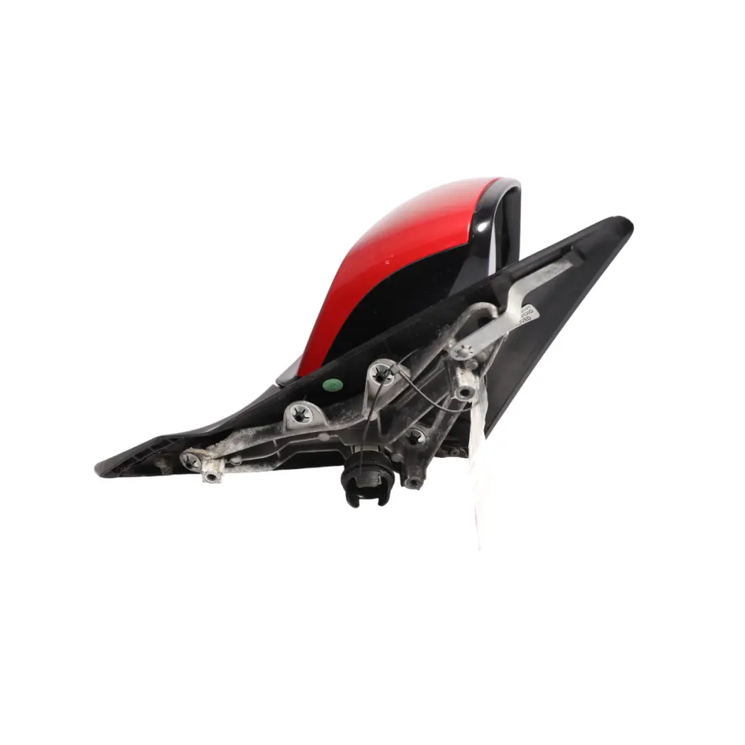 BMW F20 Side View Wing Mirror Auto Dip 5 Pin Heated Right O/S Karmesinrot-A61 - SKU RHD-7242824-KAR - Part number 7242824