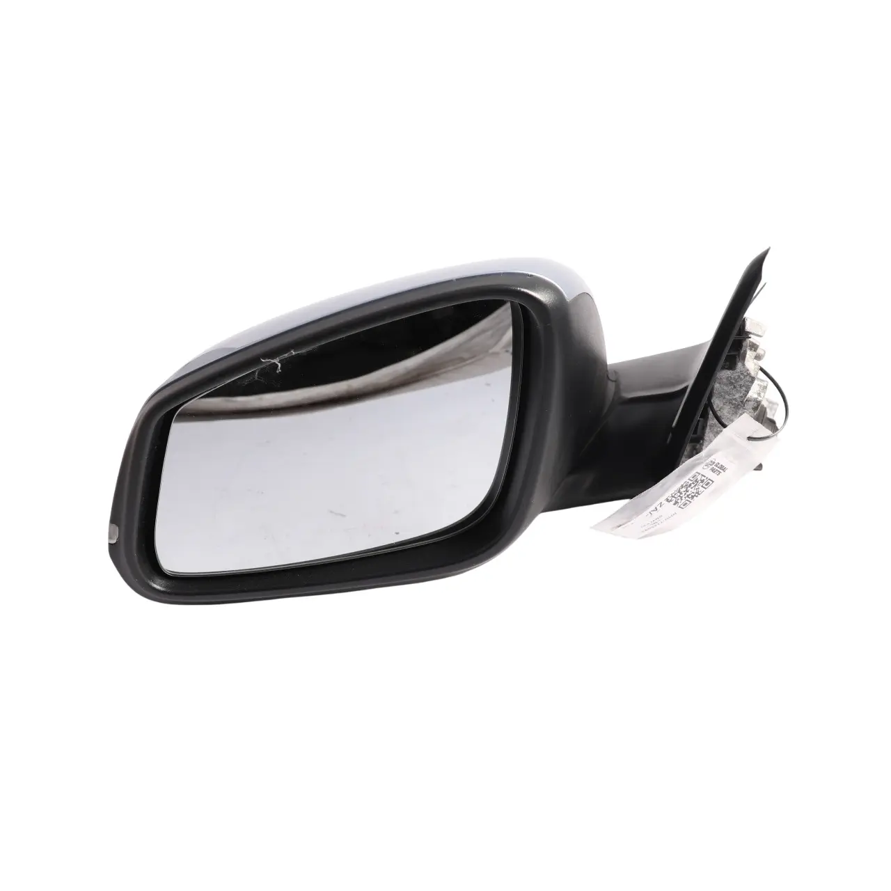 BMW F30 F31 Outer Wing Mirror Heated Left N/S 6 Pins Liquid Blue Metallic - B40
