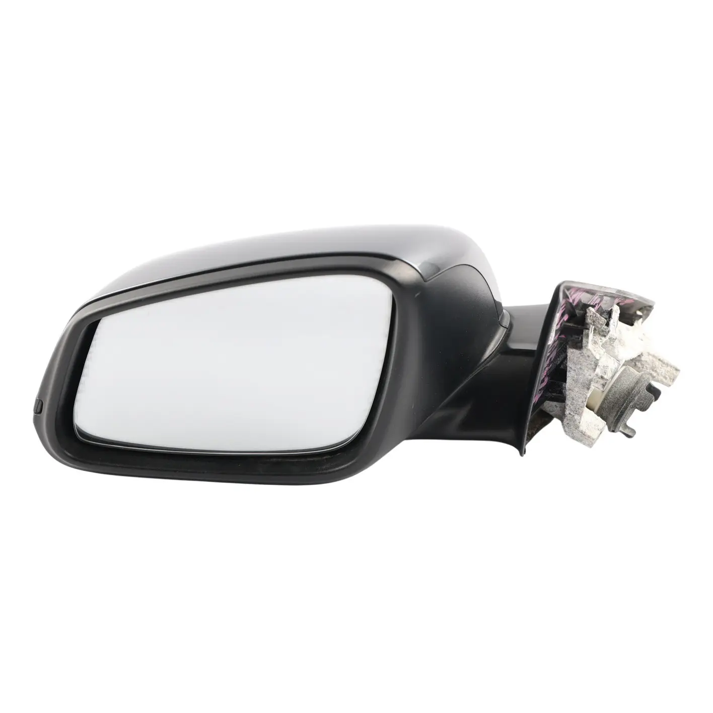 BMW F30 F31 Wing Mirror Heated Left Door N/S 6 Pins Mineral Grau Metallic - B39