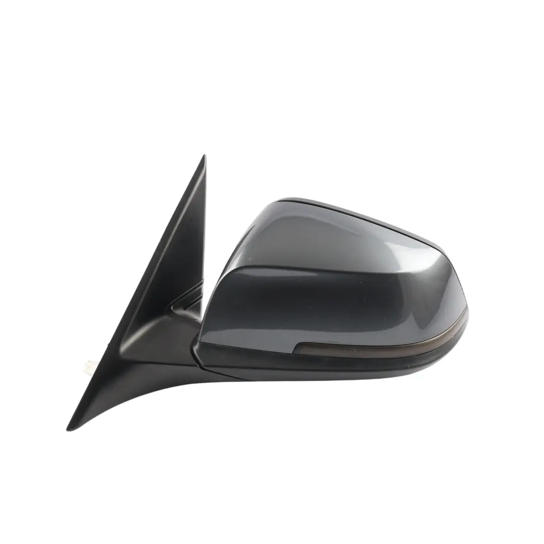 Wing Mirror Heated Left Door N/S 6 Pins Mineral Grau Metallic - B39 to BMW F30 F31 with Part number 7245093 BMW F30 F31 Wing Mirror Heated Left Door N/S 6 Pins Mineral Grau Metallic - B39 - SKU RHD-7245093-MG - Part number 7245093