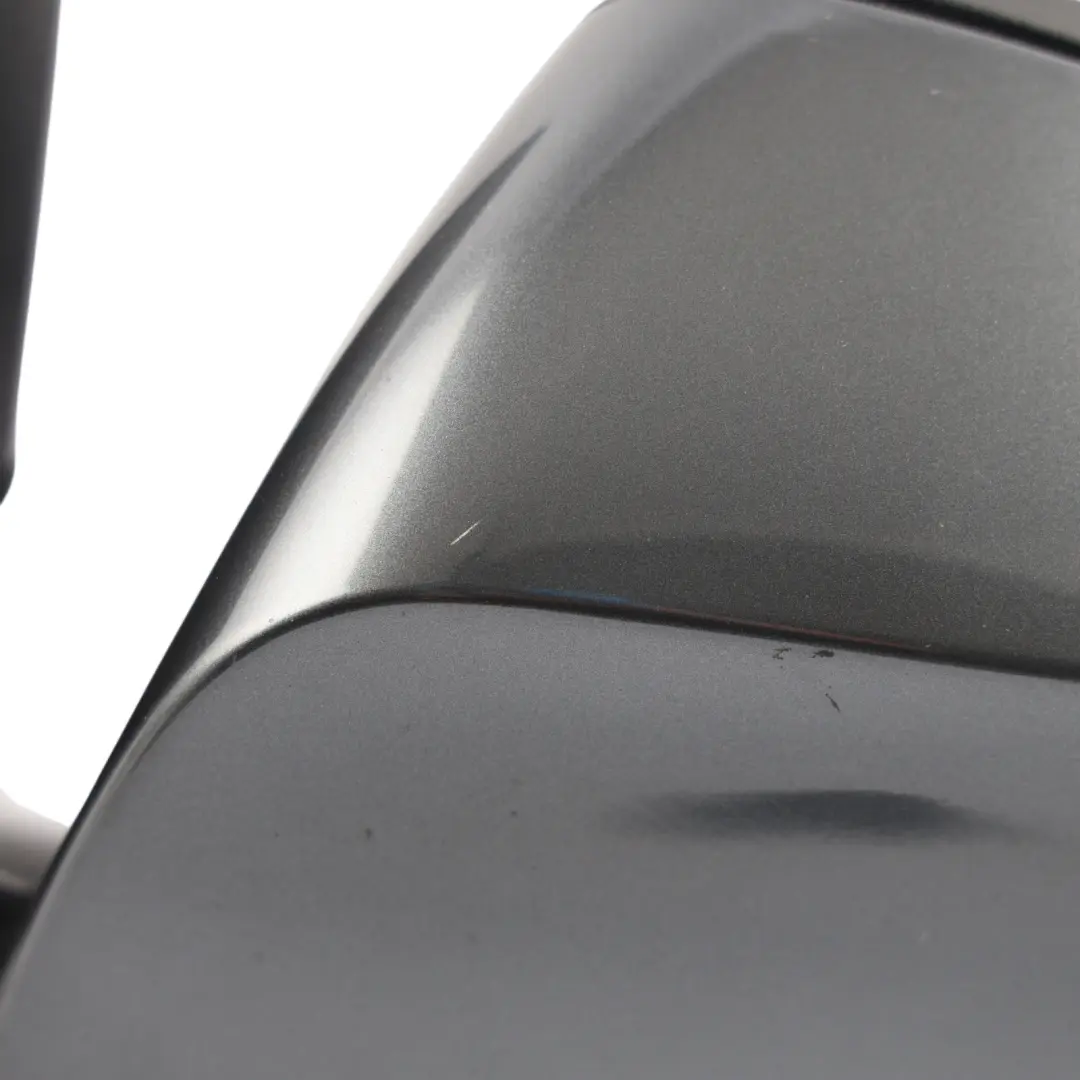BMW F30 F31 Wing Mirror Heated Left Door N/S 6 Pins Mineral Grau Metallic - B39 - SKU RHD-7245093-MG - Part number 7245093