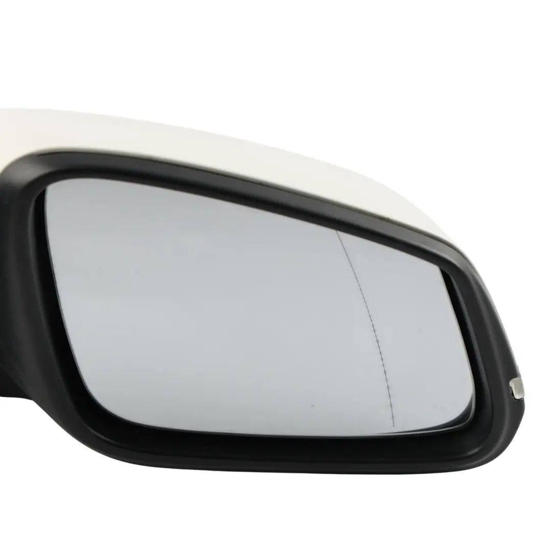 BMW F30 F31 Wing Mirror Heated Right O/S Alpinweiss Alpine White 300 - SKU RHD-7245094-AW - Part number 7245094