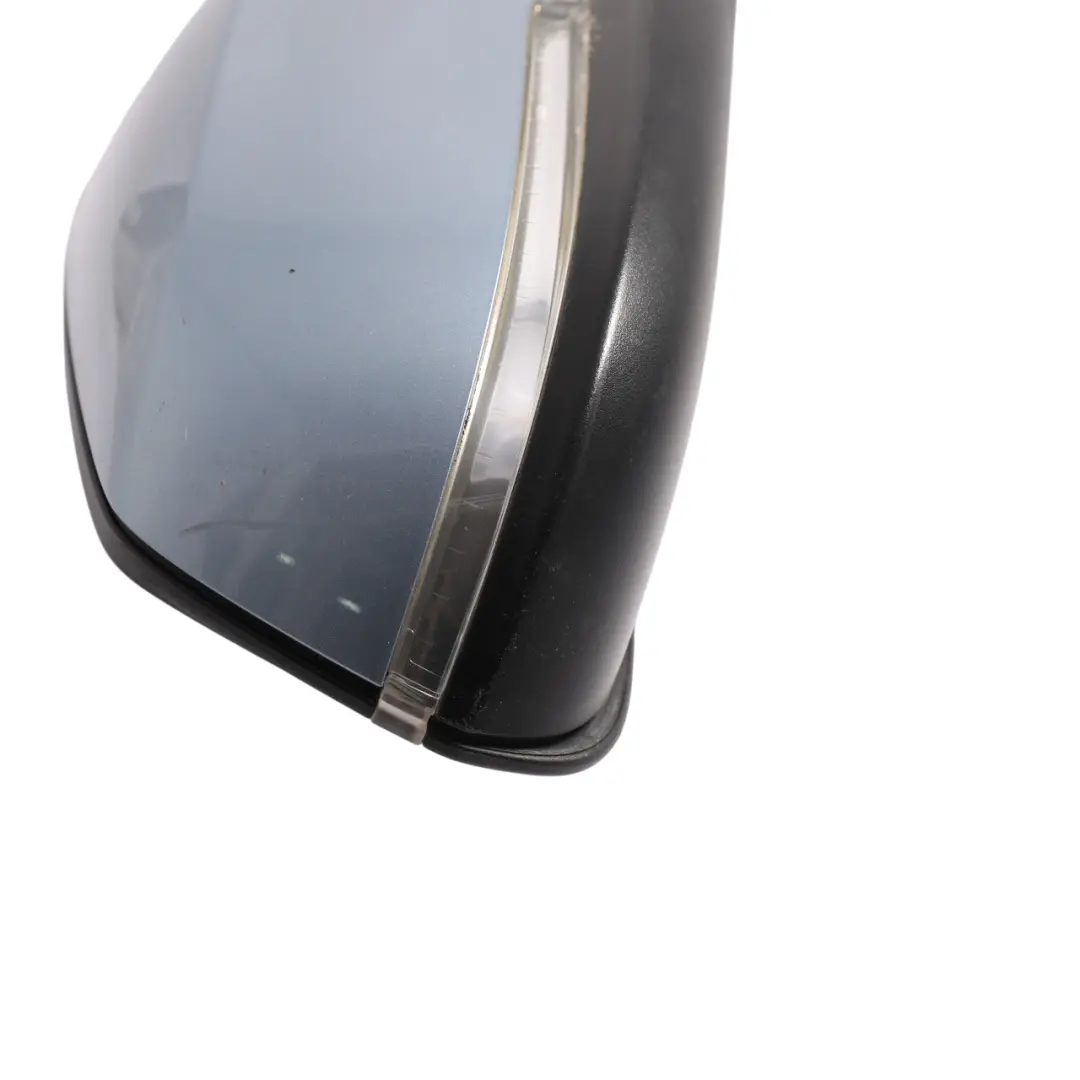 Wing Mirror BMW F30 F31 Heated Right Door O/S Liquid Blue Metallic B40 6 Pins to with Part number 7245094 Wing Mirror BMW F30 F31 Heated Right Door O/S Liquid Blue Metallic B40 6 Pins - SKU rhd-7245094-LBL - Part number 7245094