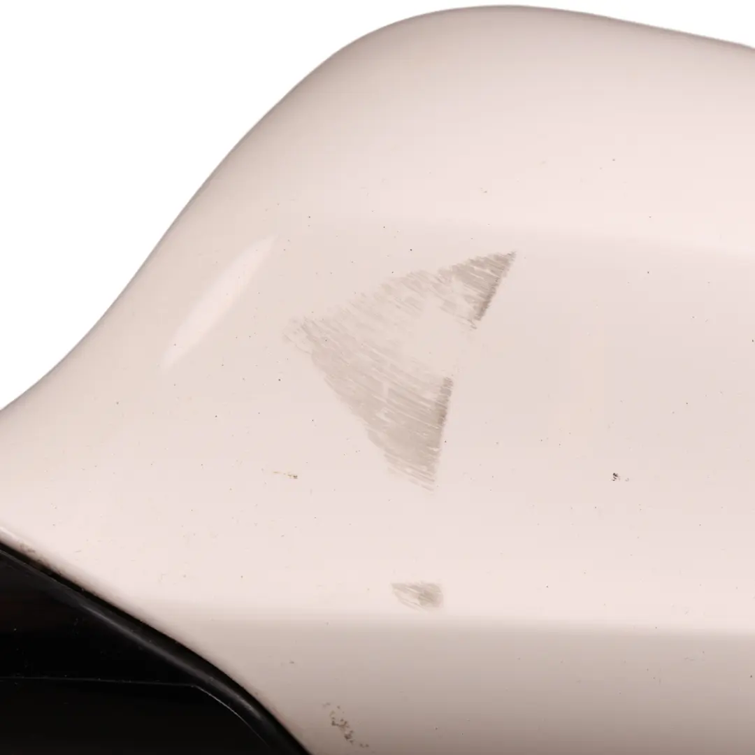 BMW 3 Series E90 E91 LCI M Sport Heated Left Wing Mirror N/S Alpinweiss White - SKU RHD-7268279-AW - Part number 7268279