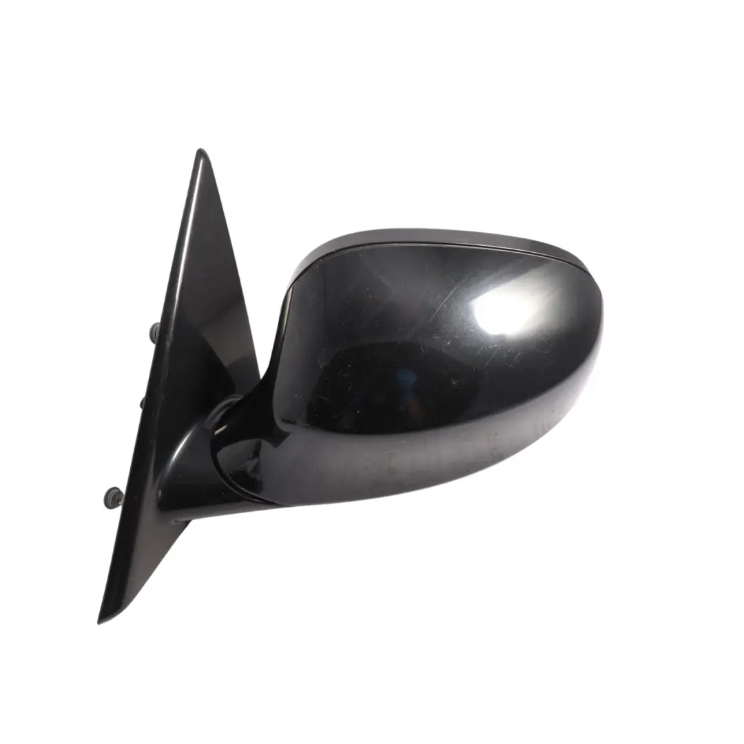 Heated Left Wing Mirror N/S Black Sapphire - 475 to BMW E90 E91 LCI M Sport with Part number 7268279 BMW E90 E91 LCI M Sport Heated Left Wing Mirror N/S Black Sapphire - 475 - SKU RHD-7268279-BS2 - Part number 7268279