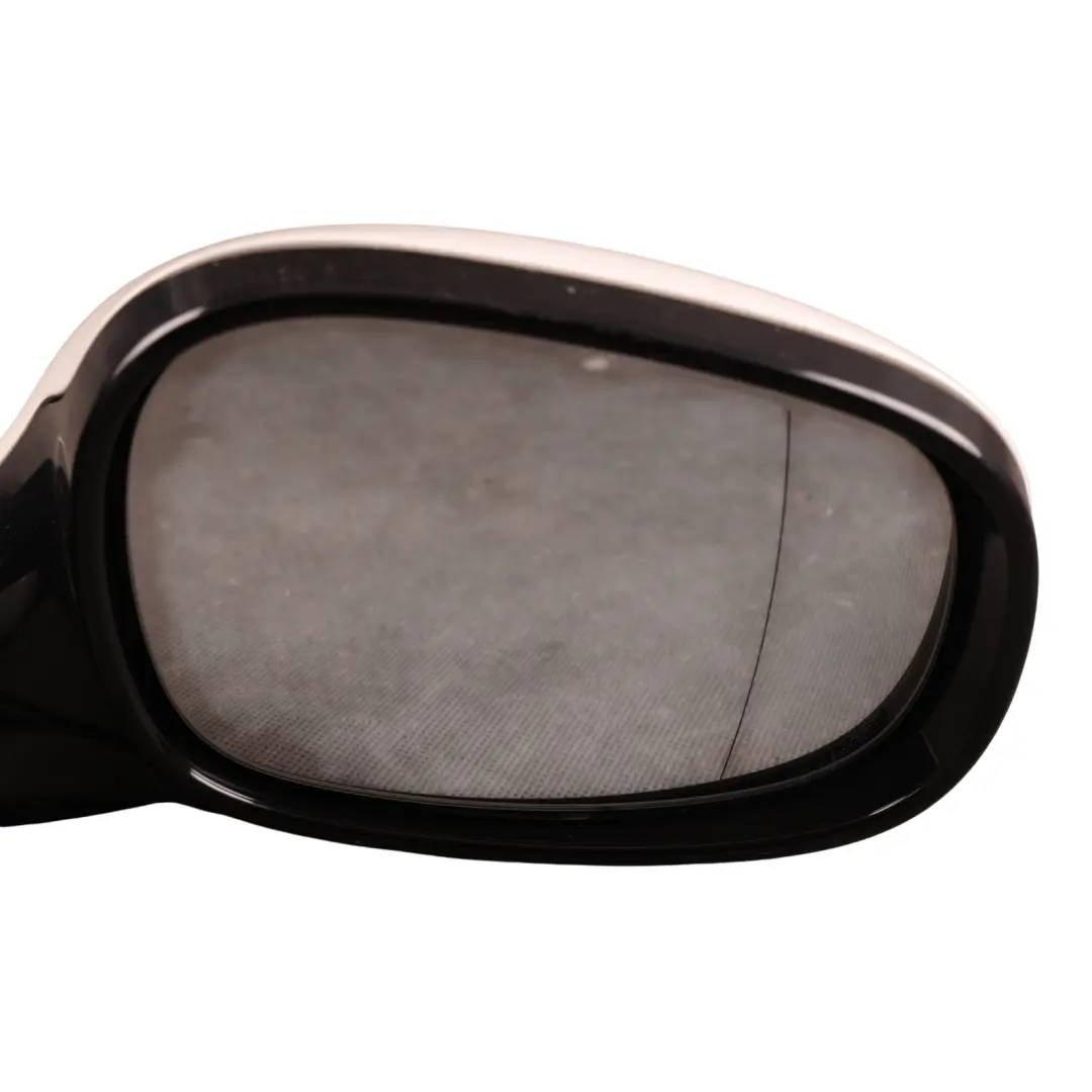 BMW 3 Series E90 E91 LCI M Sport Heated Right Wing Mirror O/S Alpinweiss White - SKU RHD-7268280-AW - Part number 7268280