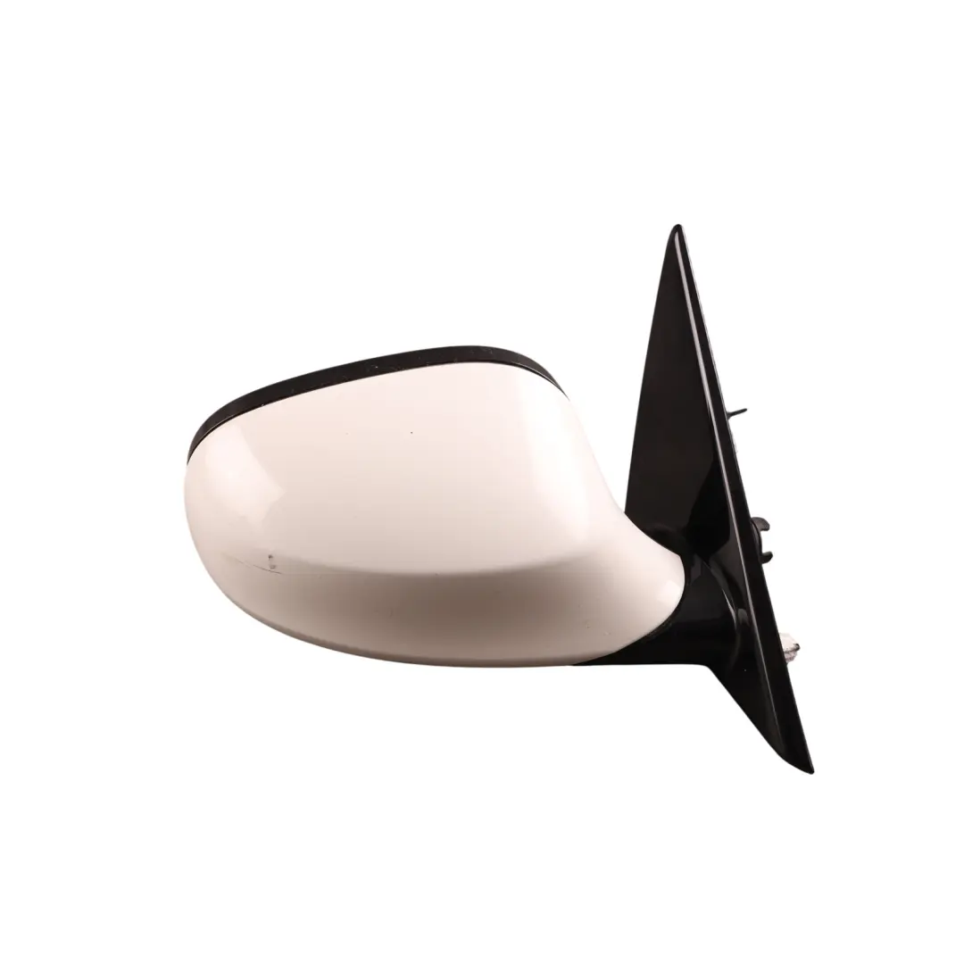 BMW 3 Series E90 E91 LCI M Sport Heated Right Wing Mirror O/S Alpinweiss White - SKU RHD-7268280-AW - Part number 7268280