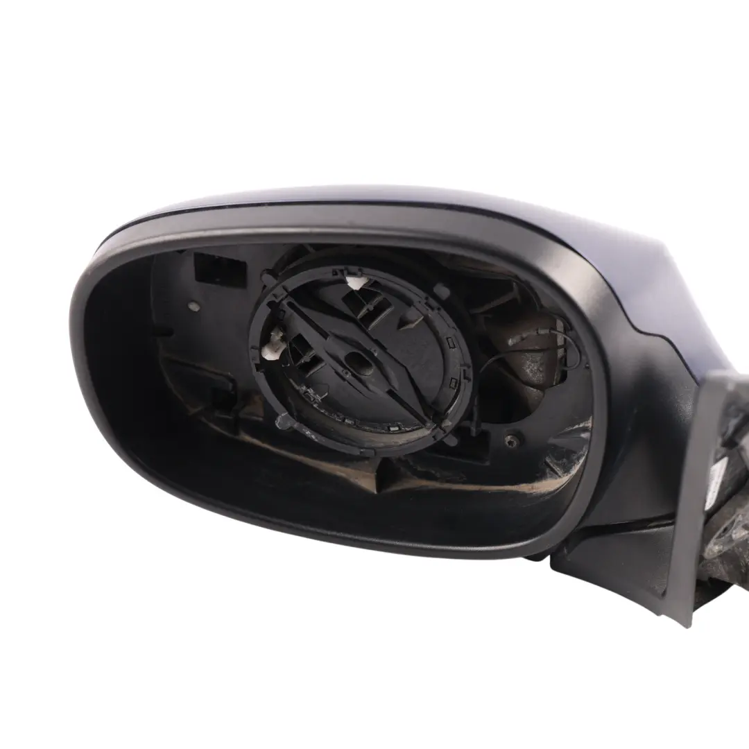  Wing Mirror Door BMW E81 E82 E88 1 Heated Left N/S Tiefseeblau Deep Sea Blue A76 - SKU RHD-7268307-DSB1 - Part number 7268307