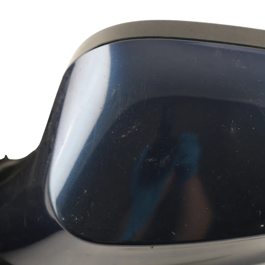  Wing Mirror Door BMW E81 E82 E88 1 Heated Left N/S Tiefseeblau Deep Sea Blue A76 - SKU RHD-7268307-DSB1 - Part number 7268307