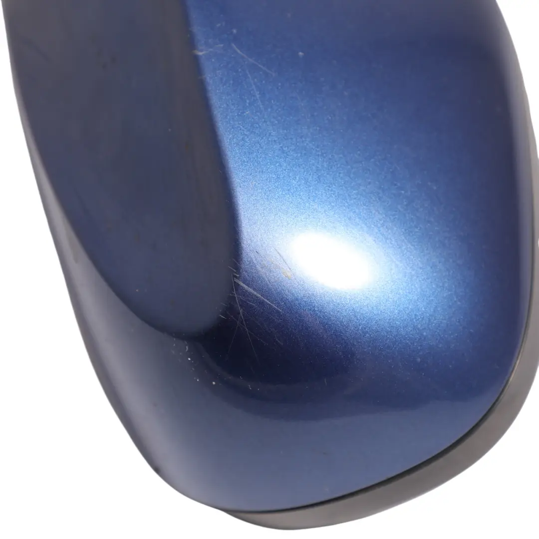  £BMW 1 Series E81 E82 E88 Left Heated Wing Mirror N/S Montegoblau Blue A51 - SKU RHD-7268307-MTB - Part number 7268307