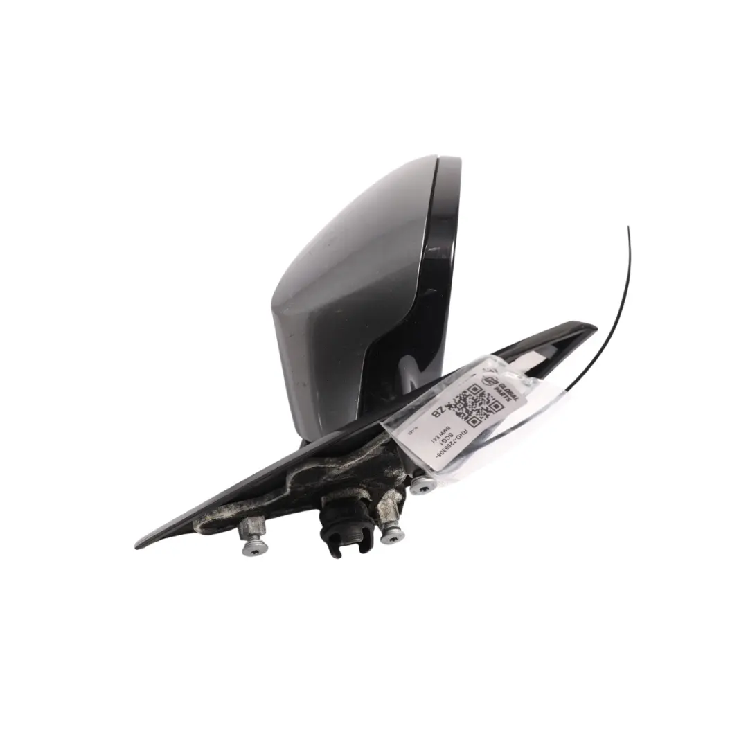 BMW E81 E82 Outside Right O/S Wing Mirror Spacegrau Grey Metallic A52 - SKU RHD-7268308-SCG1 - Part number 7268308