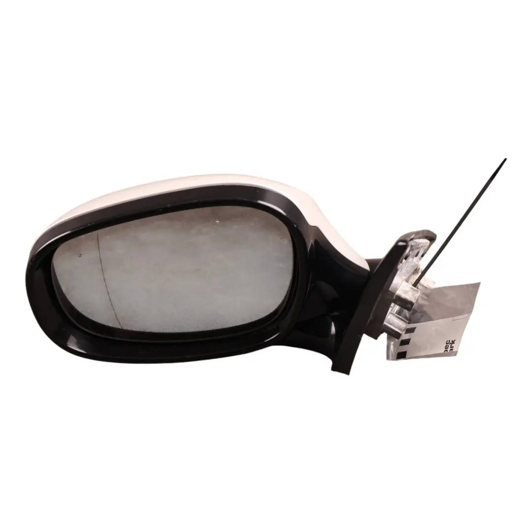 Door Wing Mirror Left N/S Heated Memory Mineral White Metallic - A96 to BMW E92 E93 with Part number 7282647 BMW E92 E93 Door Wing Mirror Left N/S Heated Memory Mineral White Metallic - A96 - SKU RHD-7282647-MW - Part number 7282647