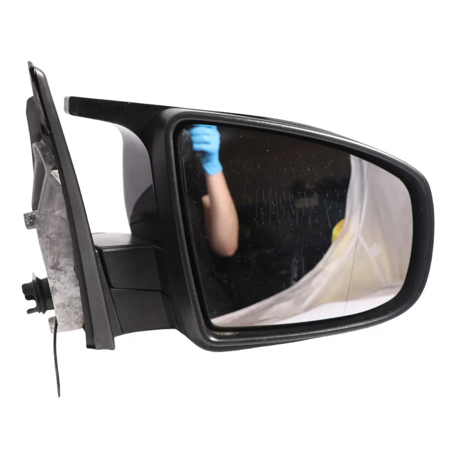 BMW X5 E70 Wing Mirror Auto Dip Heated Door Right O/S Black Sapphire - 475