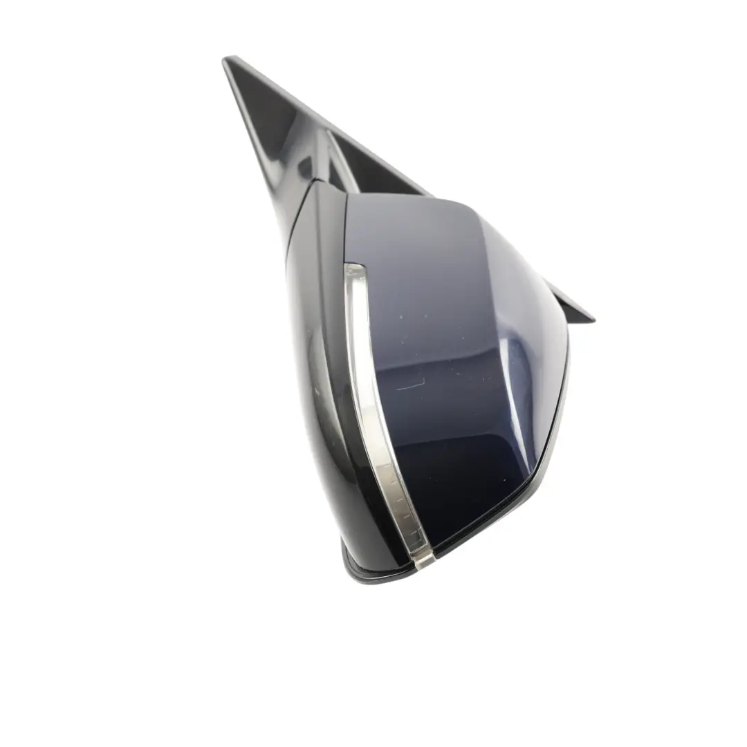 BMW F32 F36 Wing Mirror High Gloss Heated Left N/S 6 Pins Tanzanite Blue - X10 - SKU RHD-7285205-TAN - Part number 7285205