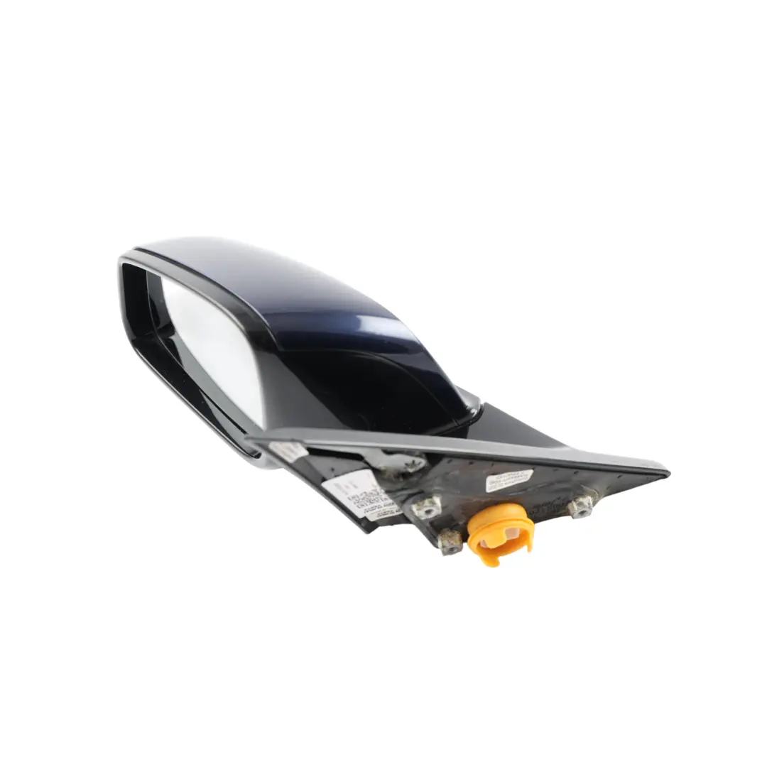 BMW F32 F36 Wing Mirror High Gloss Heated Left N/S 6 Pins Tanzanite Blue - X10 - SKU RHD-7285205-TAN - Part number 7285205