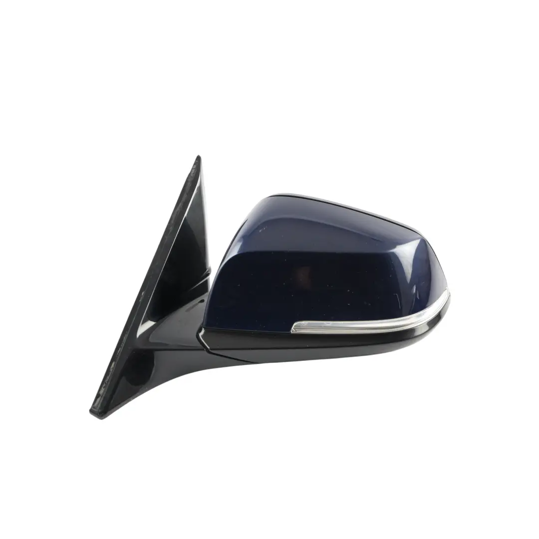 Wing Mirror High Gloss Heated Left N/S 6 Pins Tanzanite Blue - X10 to BMW F32 F36 with Part number 7285205 BMW F32 F36 Wing Mirror High Gloss Heated Left N/S 6 Pins Tanzanite Blue - X10 - SKU RHD-7285205-TAN - Part number 7285205