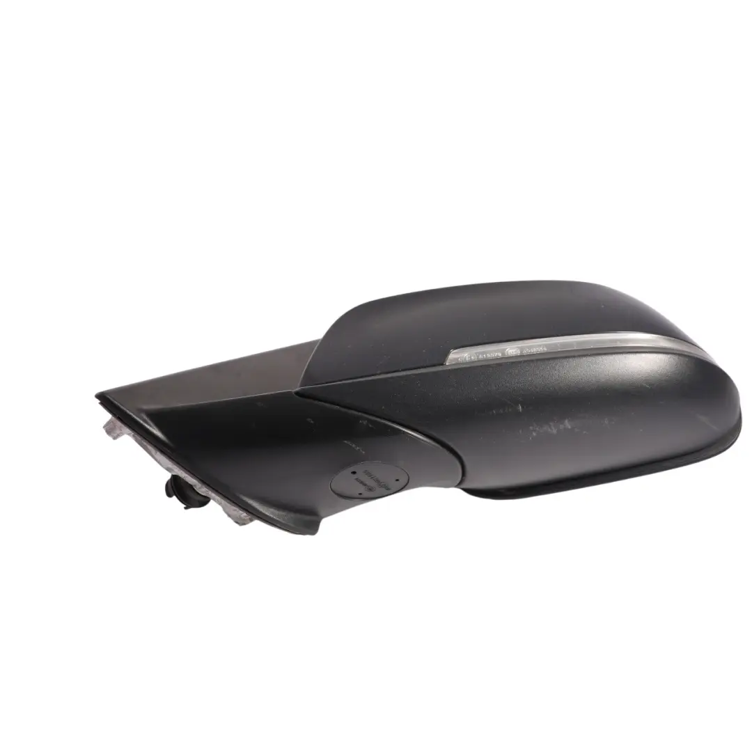 BMW X1 E84 Wing Mirror Heated Front Door Left N/S Black Sapphire Metallic 475 - SKU RHD-7307157-BS - Part number 7307157