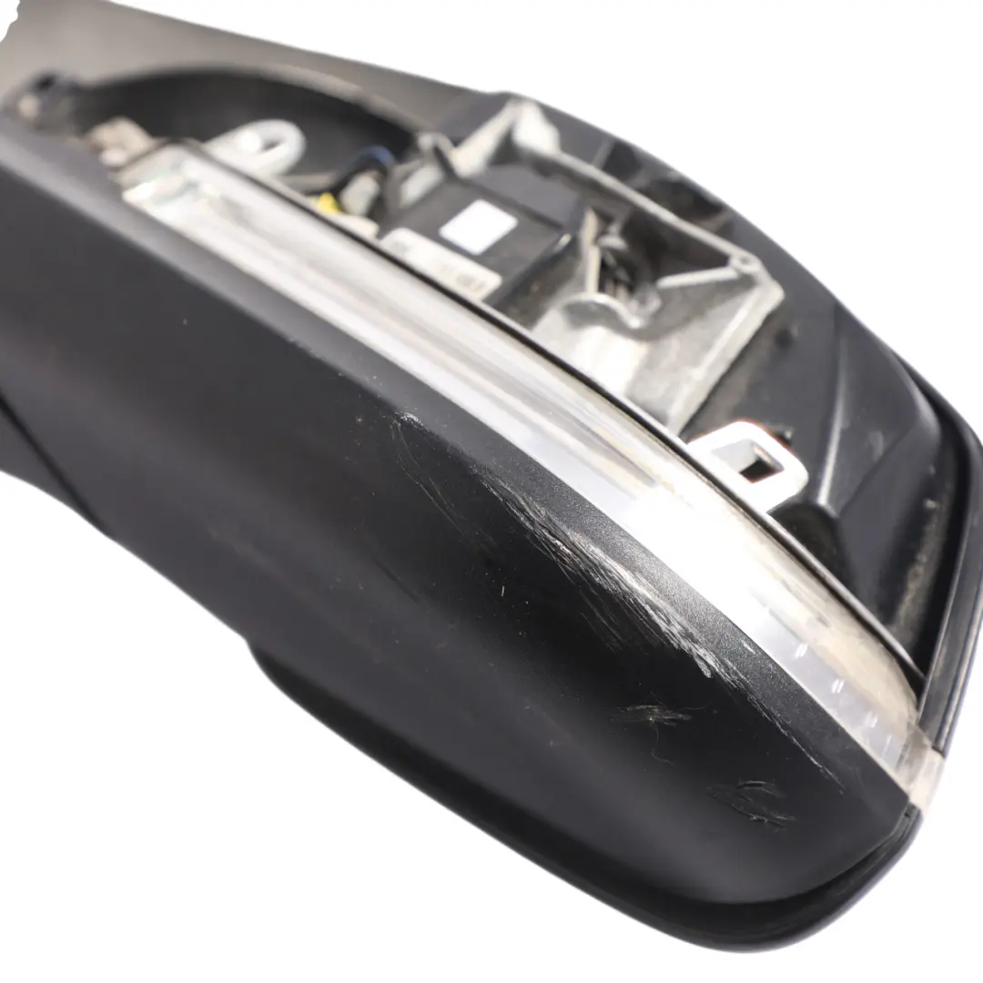 BMW X1 E84 Wing Mirror Door W/O Cap Heated 5 Pins Left N/S Black - SKU RHD-7307187-1 - Part number 7307187