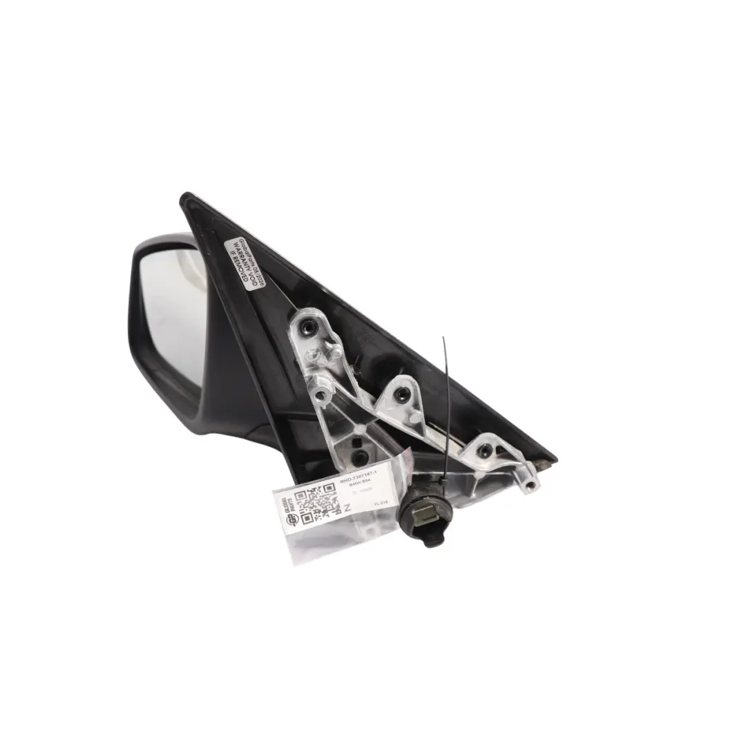BMW X1 E84 Wing Mirror Door W/O Cap Heated 5 Pins Left N/S Black - SKU RHD-7307187-1 - Part number 7307187