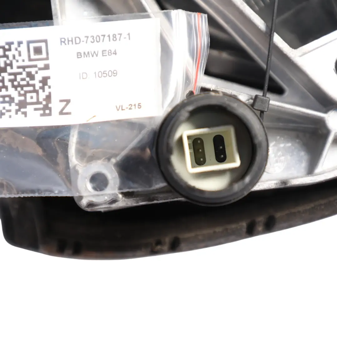 BMW X1 E84 Wing Mirror Door W/O Cap Heated 5 Pins Left N/S Black - SKU RHD-7307187-1 - Part number 7307187