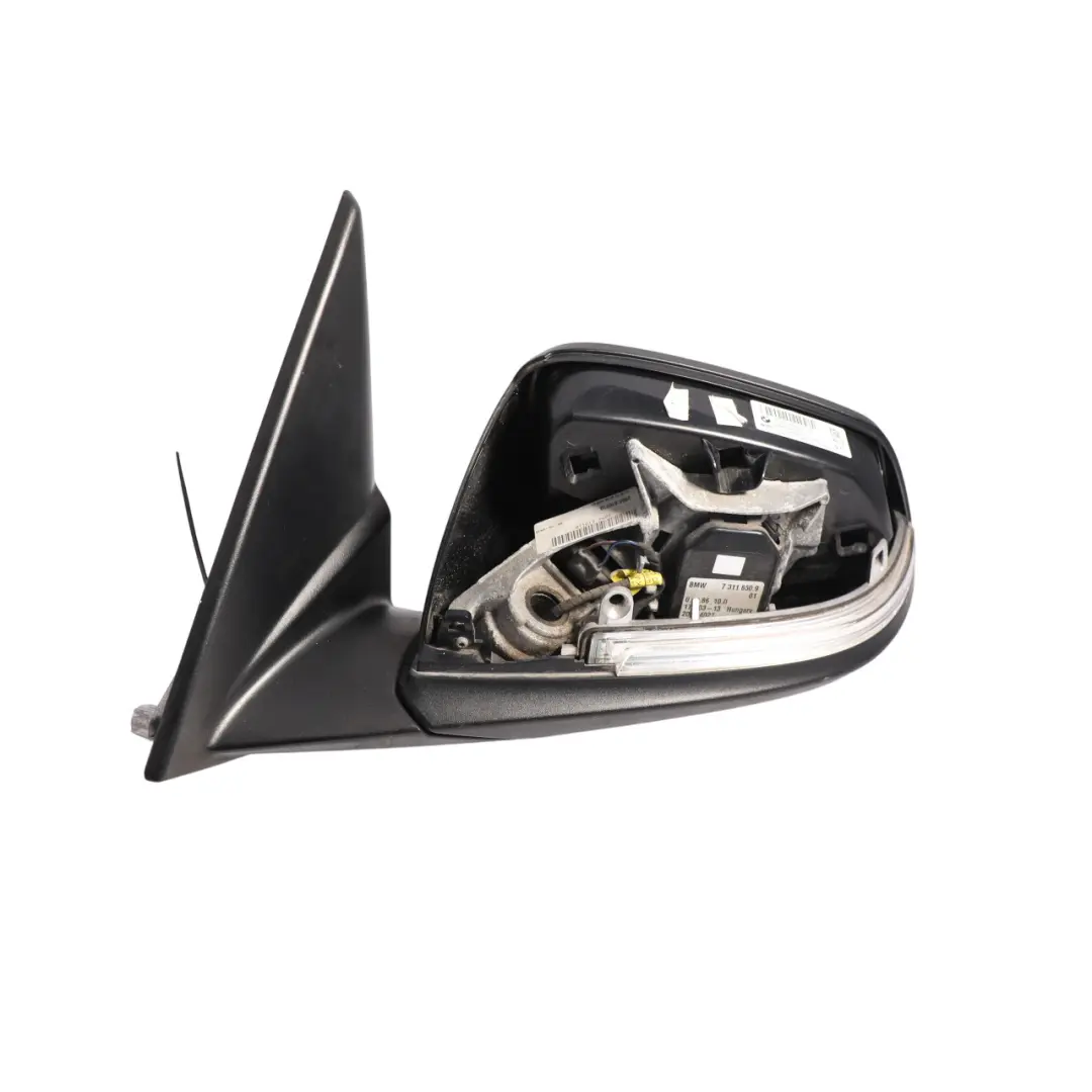 BMW X1 E84 Wing Mirror Door W/O Cap Heated 5 Pins Left N/S Black - SKU RHD-7307187-1 - Part number 7307187