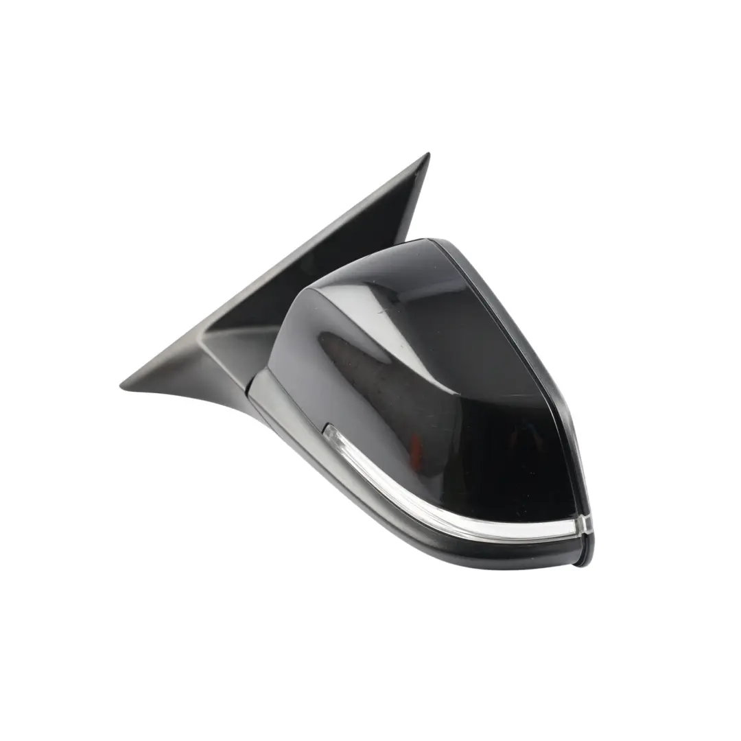  Wing Mirror Door BMW F30 F31 1 Heated Left N/S Black Sapphire Metallic 475 - SKU rhd-7345655-BS1 - Part number 7345655
