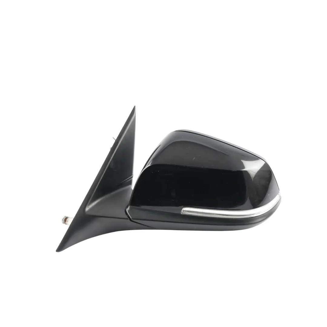  Wing Mirror Door BMW F30 F31 1 Heated Left N/S Black Sapphire Metallic 475 - SKU rhd-7345655-BS1 - Part number 7345655