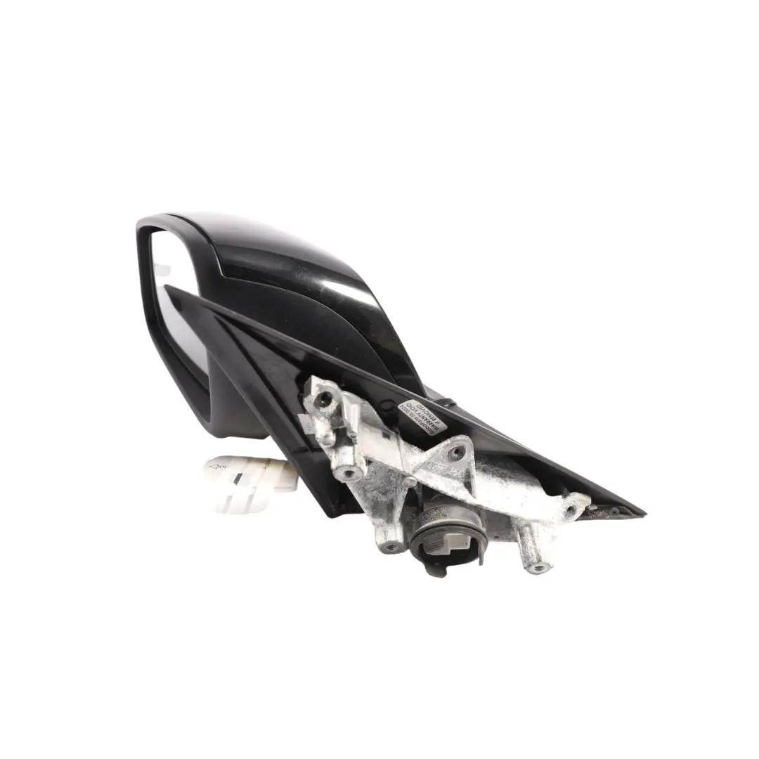  Wing Mirror Door BMW F30 F31 2 Heated Left N/S Black Sapphire Metallic 475 - SKU RHD-7345655-BS2 - Part number 7345655