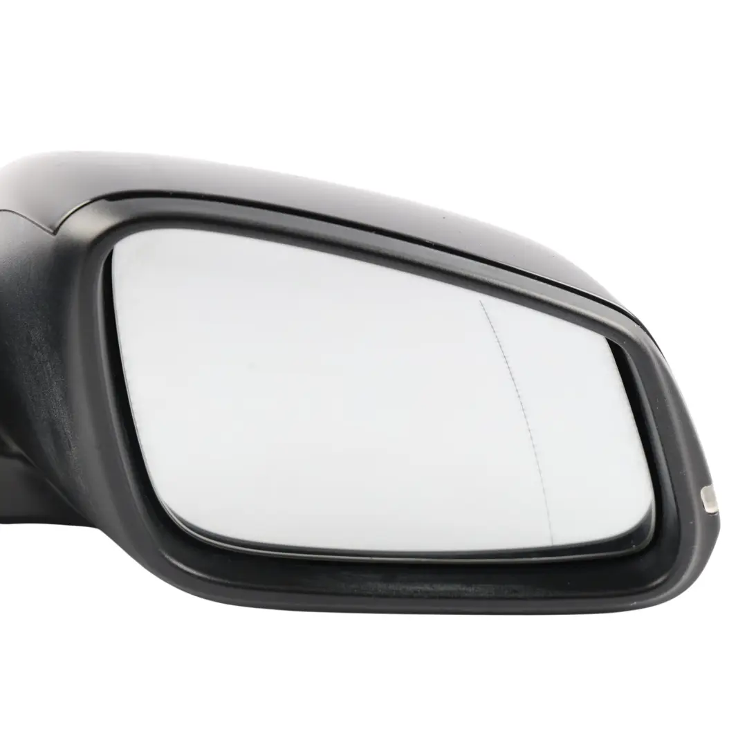 BMW F30 F31 Wing Mirror Heated Right O/S 6 Pins Black Sapphire Metallic - 475 - SKU RHD-7345656-BS1 - Part number 7345656